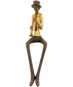 Sitting Jazz Band Trumpeter