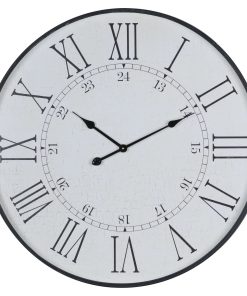 Large Embossed Station Clock