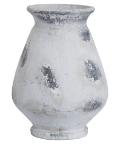 Naxos Large Antique White Vase