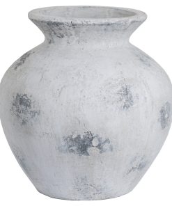 Downton Large Antique White Vase