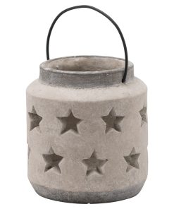 Bloomville Stone Star Lantern