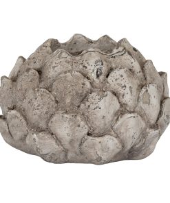 Stone Effect Acorn Tea Light Holder