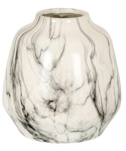 Marble Effect Olpe Vase