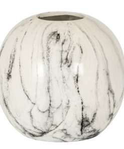Marble Effect Pudding Vase