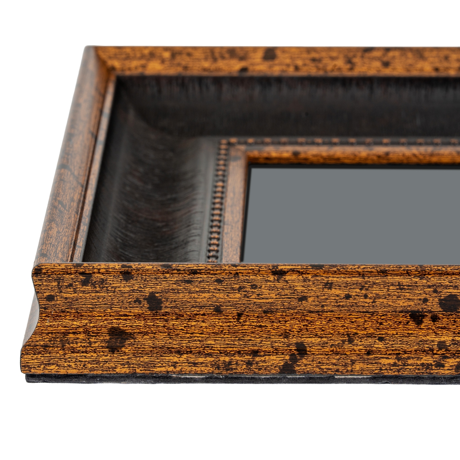Black Antique Gold Beaded 4X6 Photo Frame - Image 4