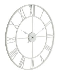 White Skeleton Wall Clock