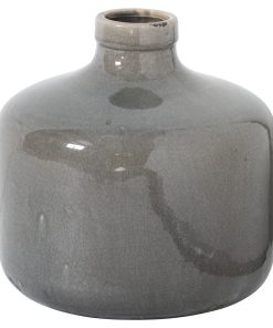 Garda Grey Glazed Chive Vase