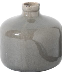Garda Grey Glazed Eve Vase