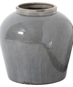 Garda Grey Glazed Juniper Vase