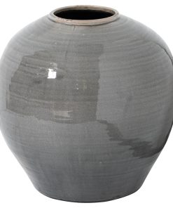 Garda Grey Glazed Regola Vase