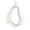 2.75m9ft Plug-In LED 8 Sequence Warm White Cluster String