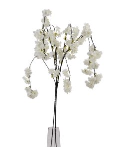 Large White Cherry Blossom Stem