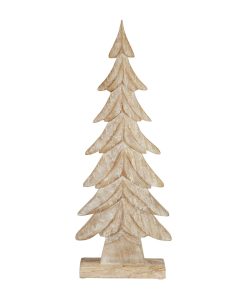 Carved Wood Christmas Tree
