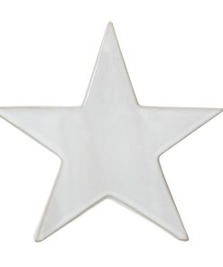 Large Ceramic Standing Star Decoration