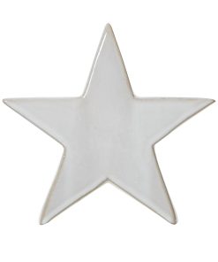 Medium Ceramic Standing Star Decoration