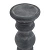 Amalfi Small Grey  Column Candle Holder - Image 2