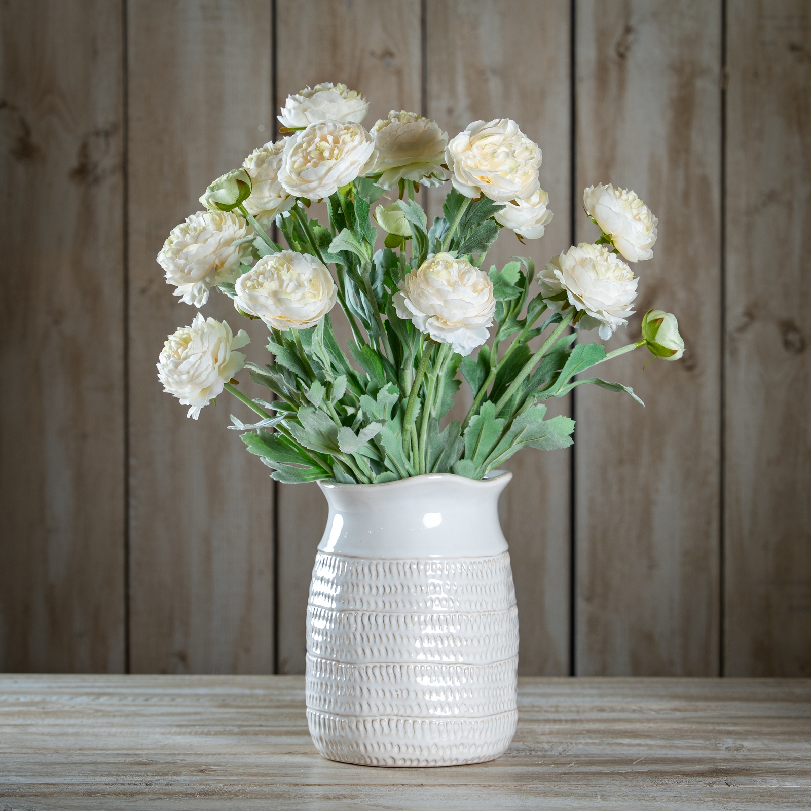 The Natural Garden Collection White Ranunculus - Image 2
