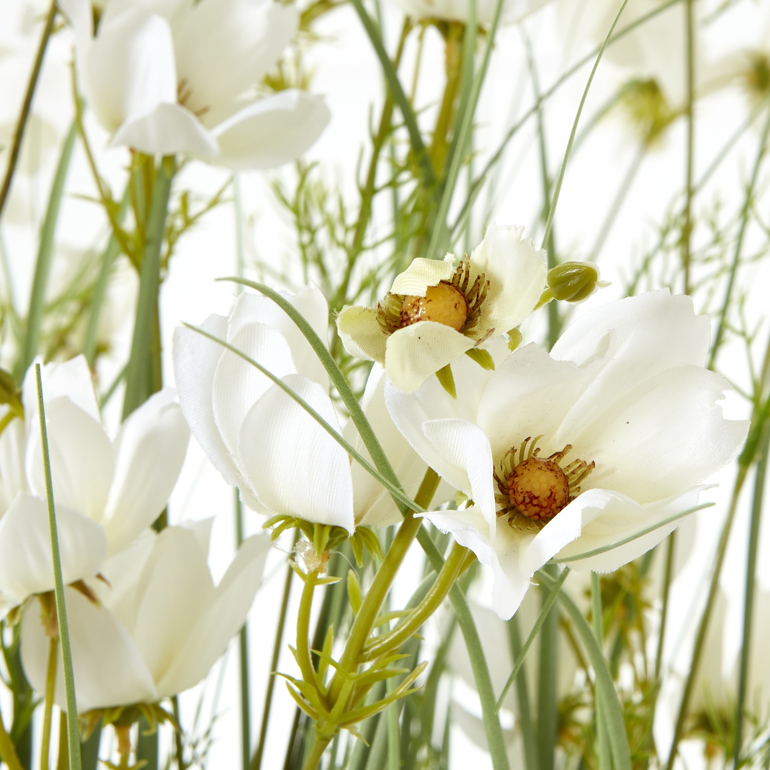 Large White Meadow Plant In Pot - Image 2
