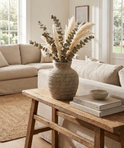 Large Tuscan Grey Vase