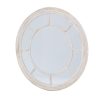 Washed Wood Framed Round Mirror - Image 2
