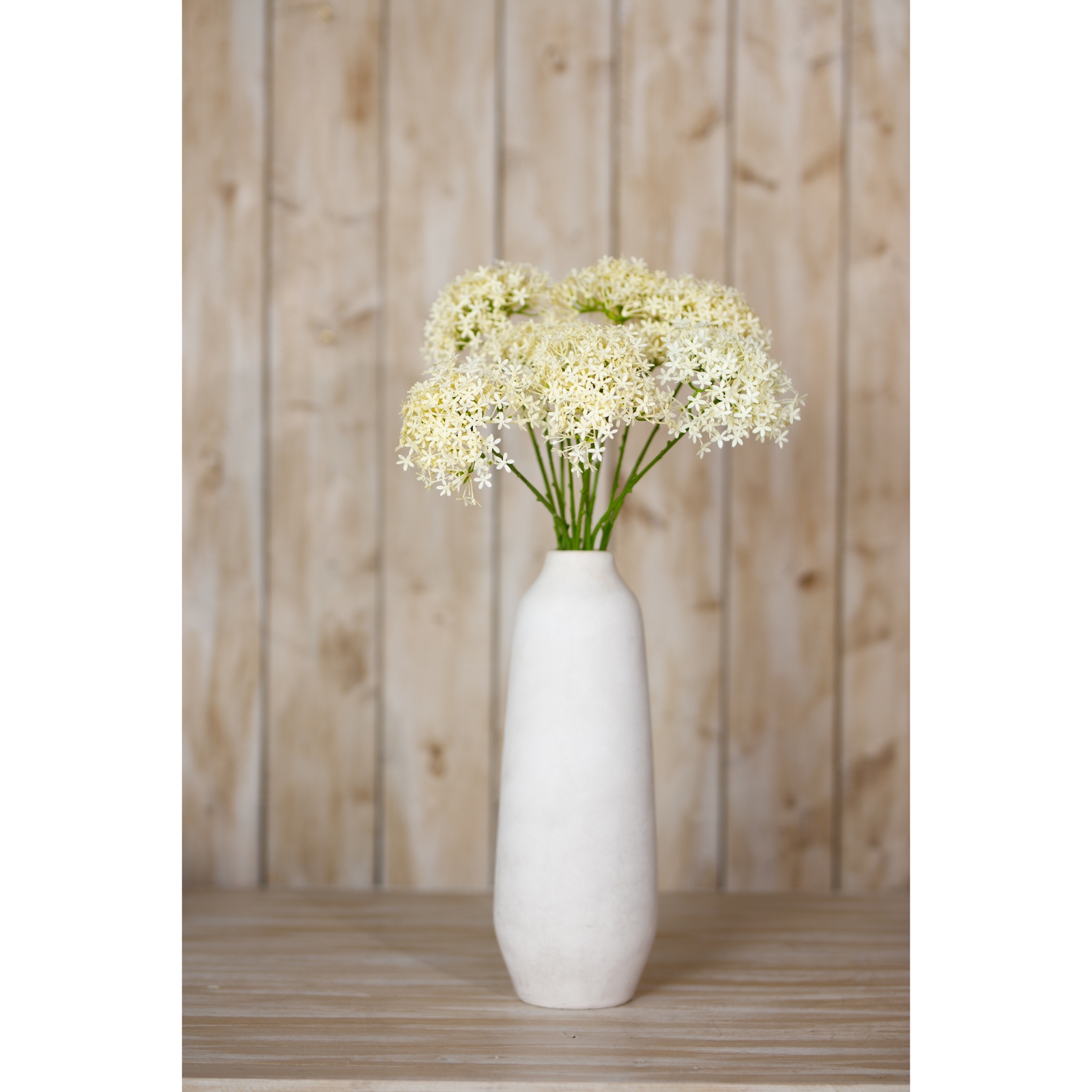 Three Head Cream Allium Spray - Image 4