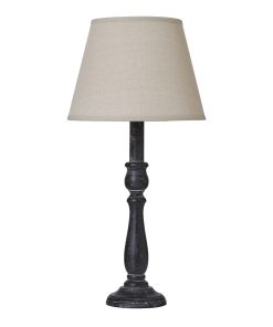 Ravenna Column Table Lamp With Linen Shade