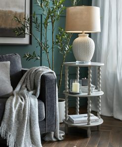 The Camden Collection Tall Round Side Table