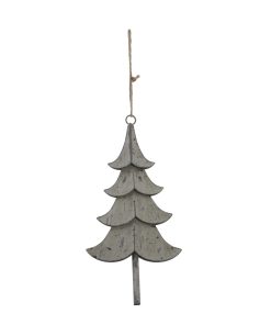 Large Rustic Metal Hanging Tree