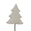 Large Whitewashed Rustic Tree On Stand - Image 3