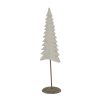 Whitewashed Tall Tree On Stand - Image 2