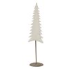 Medium Whitewashed Tall Tree On Stand - Image 2