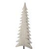 Medium Whitewashed Tall Tree On Stand - Image 3