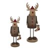 Rustic Rudolf With Stocking Decoration - Image 3