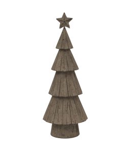 Medium Rustic Bough Tree With Star