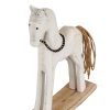 Whitewashed Rustic Rocking Horse - Image 3