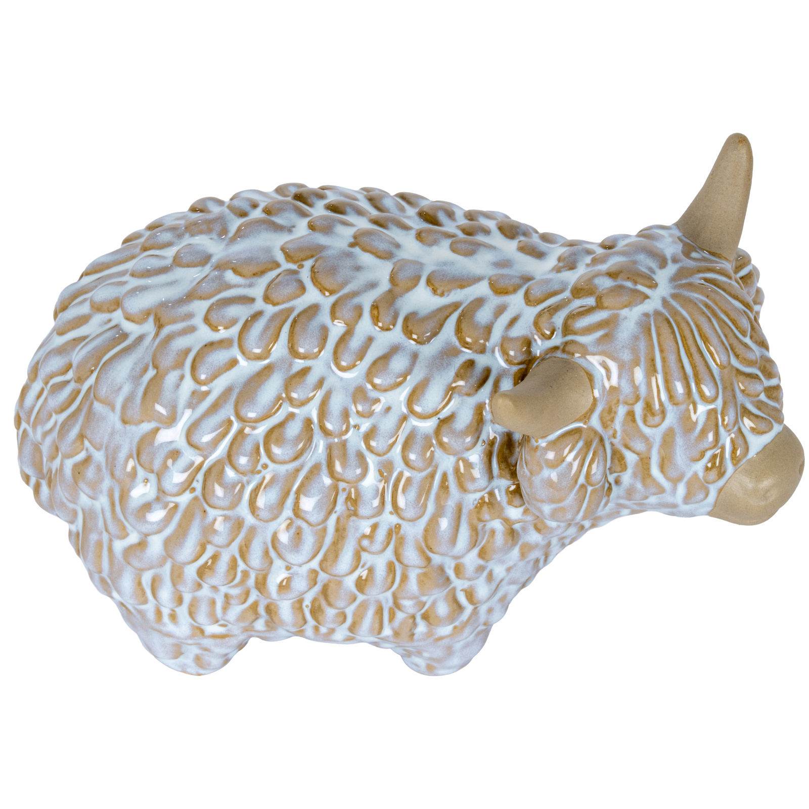 Medium Alora Ceramic Highland Cow - Image 4