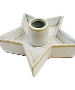 Alora Ceramic Star Candle Holder