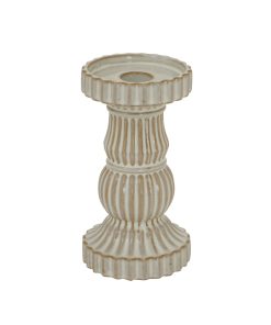 Alora Ceramic Pillar Candle Holder