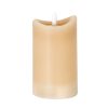 Luxe Collection Natural Glow 2.75x5 Taupe Melted LED Candle