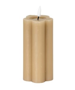 Luxe Collection Natural Glow 2.75x6 Stone LED Candle