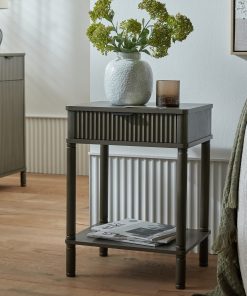Reed Collection 1 Drawer Side Table