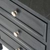 Contour Collection 3 Drawer Side Table - Image 4