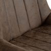 Malmo Coffee Swivel Dining Chair - Image 4
