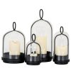 Nysa Large Candle Holder With Glass Cloche - Image 4