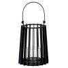Lynk Small Lantern With Handle And Glass Candle Holder