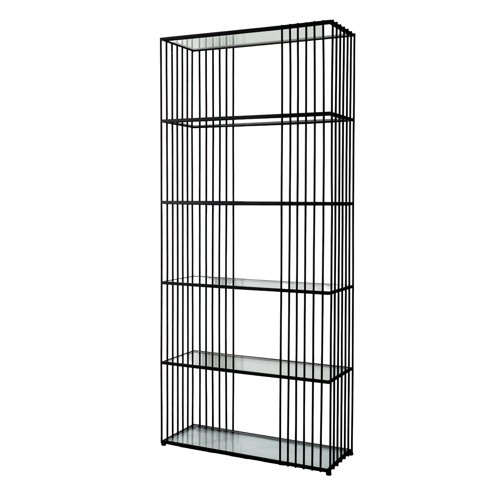 Alto Shelf Unit With Glass Shelves - Image 2