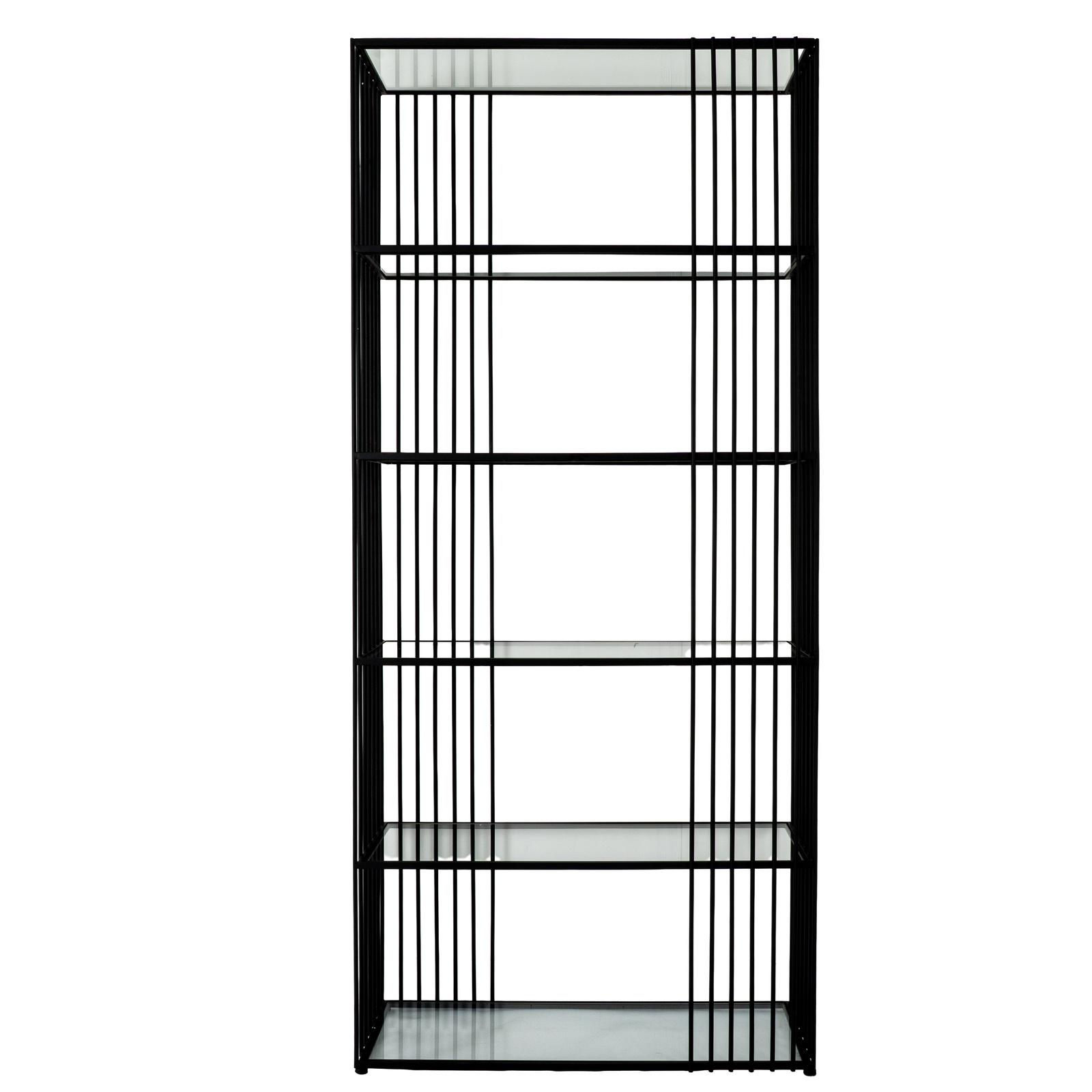Alto Shelf Unit With Glass Shelves - Image 4