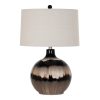 Sepia Shadows Table Lamp With Linen Shade - Image 3
