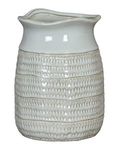 Tava Cylinder Hewn Vase