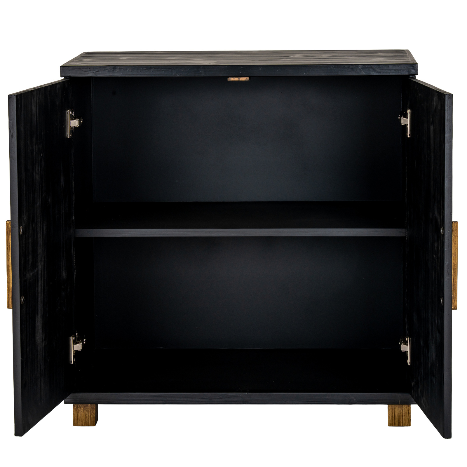 Lennox Black 2 Door Small Sideboard - Image 4